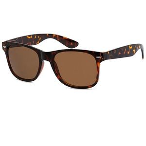 Leopard Frame W/Brown Tint Lens Fashion Sunglasses